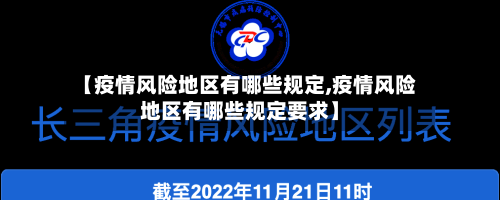 【疫情风险地区有哪些规定,疫情风险地区有哪些规定要求】-第2张图片