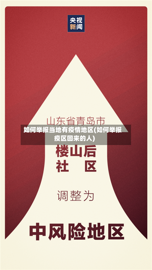 如何举报当地有疫情地区(如何举报疫区回来的人)-第2张图片