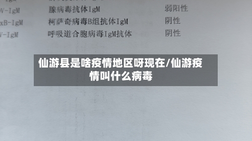 仙游县是啥疫情地区呀现在/仙游疫情叫什么病毒