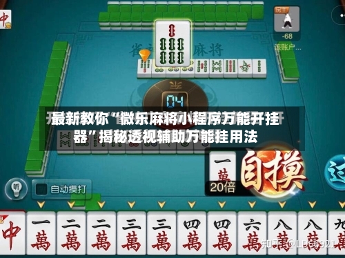 最新教你“微乐麻将小程序万能开挂器”揭秘透视辅助万能挂用法-第2张图片