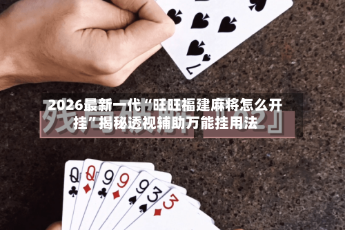 2026最新一代“旺旺福建麻将怎么开挂”揭秘透视辅助万能挂用法-第3张图片