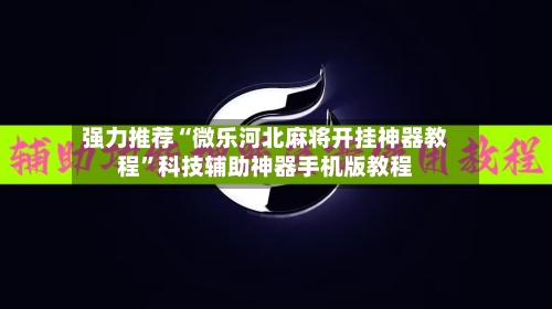 强力推荐“微乐河北麻将开挂神器教程”科技辅助神器手机版教程-第2张图片