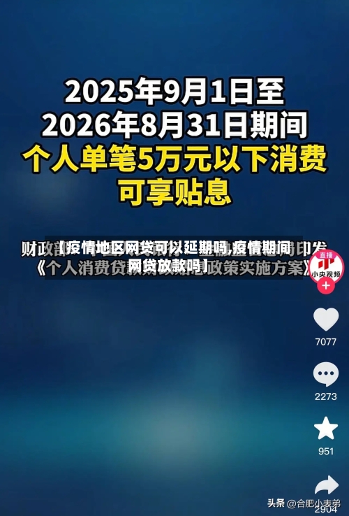 【疫情地区网贷可以延期吗,疫情期间网贷放款吗】-第3张图片