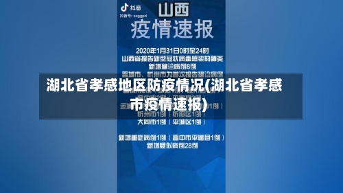 湖北省孝感地区防疫情况(湖北省孝感市疫情速报)-第3张图片
