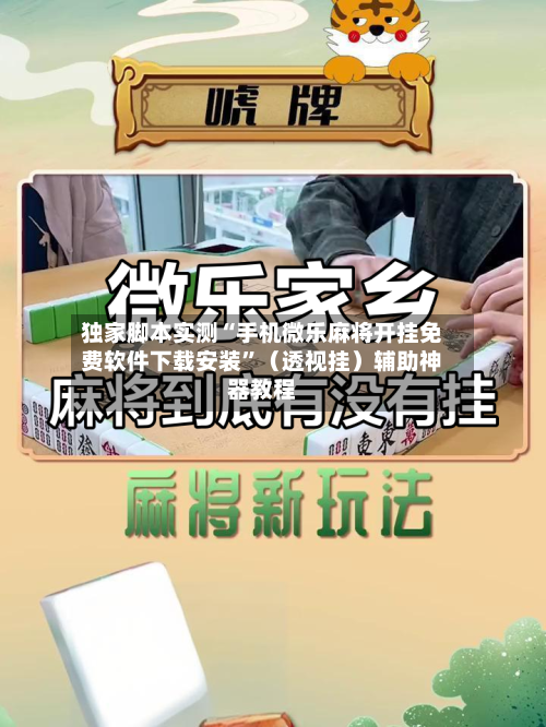 独家脚本实测“手机微乐麻将开挂免费软件下载安装”（透视挂）辅助神器教程-第3张图片