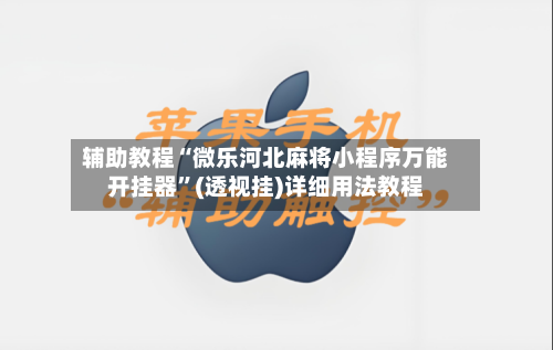 辅助教程“微乐河北麻将小程序万能开挂器	”(透视挂)详细用法教程-第3张图片
