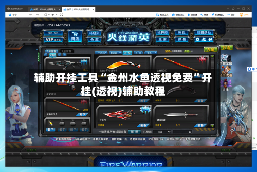 辅助开挂工具“金州水鱼透视免费”开挂(透视)辅助教程-第2张图片