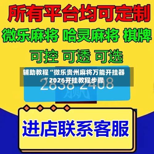 辅助教程“微乐贵州麻将万能开挂器”2026开挂教程步骤-第3张图片
