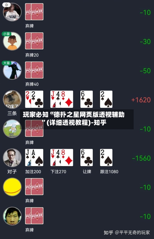 玩家必知“德扑之星网页版透视辅助”(详细透视教程)-知乎-第2张图片