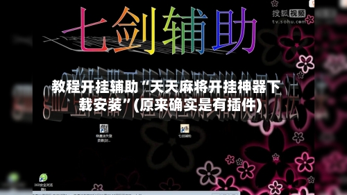 教程开挂辅助“天天麻将开挂神器下载安装”(原来确实是有插件)-第2张图片