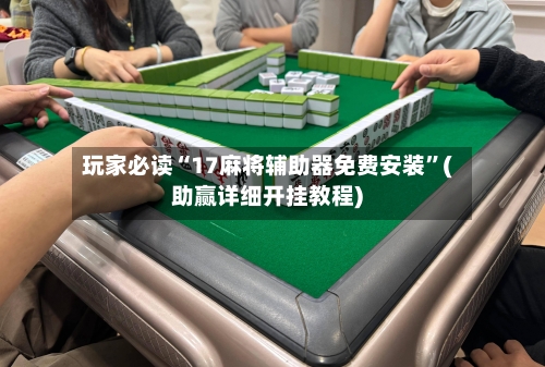 玩家必读“17麻将辅助器免费安装”(助赢详细开挂教程)-第3张图片