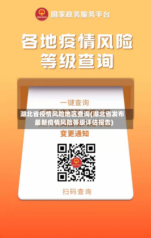 湖北省疫情风险地区查询(湖北省发布最新疫情风险等级评估报告)