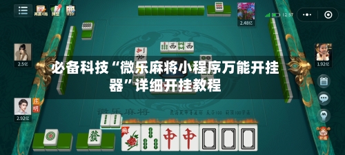 必备科技“微乐麻将小程序万能开挂器”详细开挂教程-第2张图片