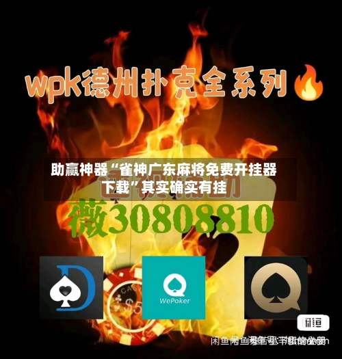 助赢神器“雀神广东麻将免费开挂器下载”其实确实有挂