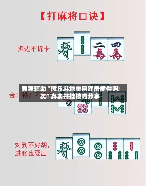 教程辅助“微乐斗地主自建房插件购买	”真实开挂技巧分享-第2张图片