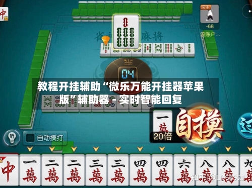 教程开挂辅助“微乐万能开挂器苹果版”辅助器 - 实时智能回复-第3张图片