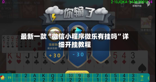 最新一款“微信小程序微乐有挂吗”详细开挂教程-第3张图片
