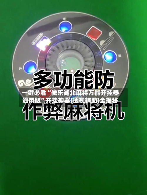 一键必胜“微乐湖北麻将万能开挂器通用版”开挂神器{透视辅助}全揭秘-第3张图片