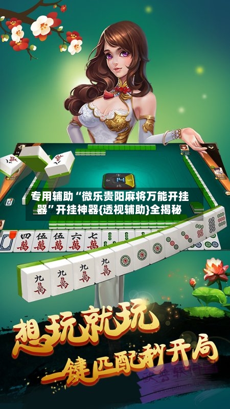 专用辅助“微乐贵阳麻将万能开挂器”开挂神器{透视辅助}全揭秘-第3张图片