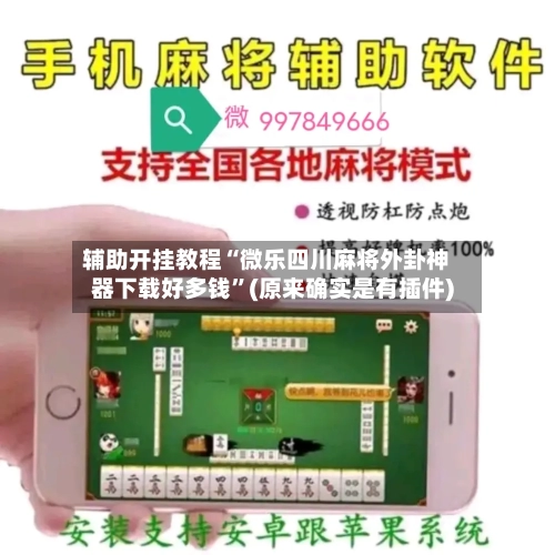 辅助开挂教程“微乐四川麻将外卦神器下载好多钱”(原来确实是有插件)-第3张图片