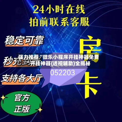 强力推荐“微乐小程序开挂神器免费”开挂神器{透视辅助}全揭秘-第3张图片