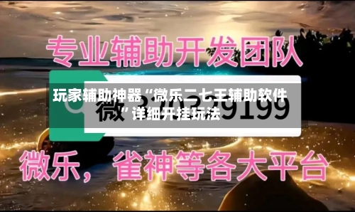 玩家辅助神器“微乐二七王辅助软件	”详细开挂玩法-第2张图片