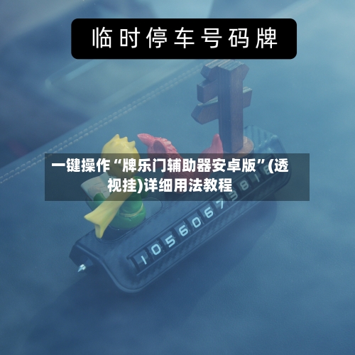 一键操作“牌乐门辅助器安卓版”(透视挂)详细用法教程-第3张图片