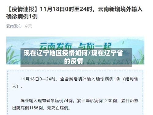 现在辽宁地区疫情如何/现在辽宁省的疫情