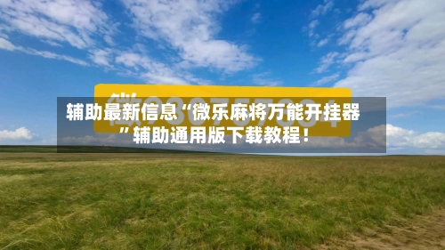 辅助最新信息“微乐麻将万能开挂器”辅助通用版下载教程！-第3张图片