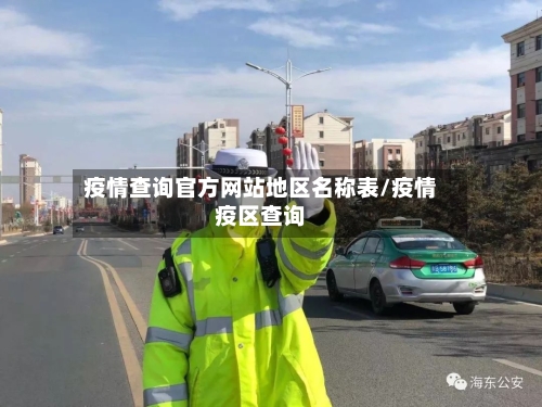 疫情查询官方网站地区名称表/疫情疫区查询-第2张图片
