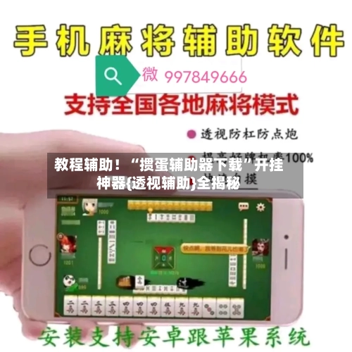 教程辅助！“掼蛋辅助器下载”开挂神器{透视辅助}全揭秘-第2张图片