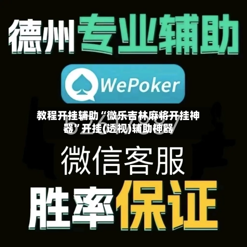 教程开挂辅助“微乐吉林麻将开挂神器	”开挂(透视)辅助神器-第2张图片