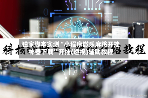 独家脚本实测“小程序微乐麻将开挂神器下载”开挂(透视)辅助教程-第3张图片