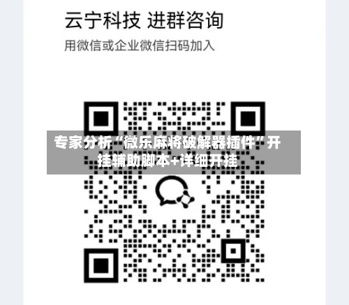 专家分析“微乐麻将破解器插件”开挂辅助脚本+详细开挂-第3张图片