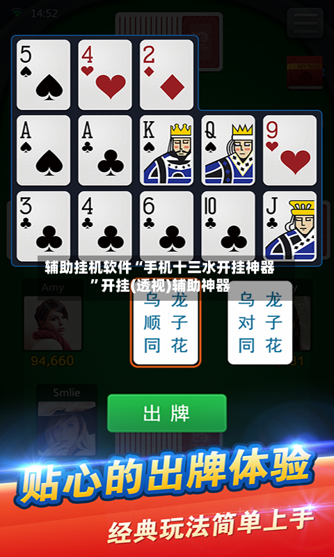 辅助挂机软件“手机十三水开挂神器”开挂(透视)辅助神器-第1张图片