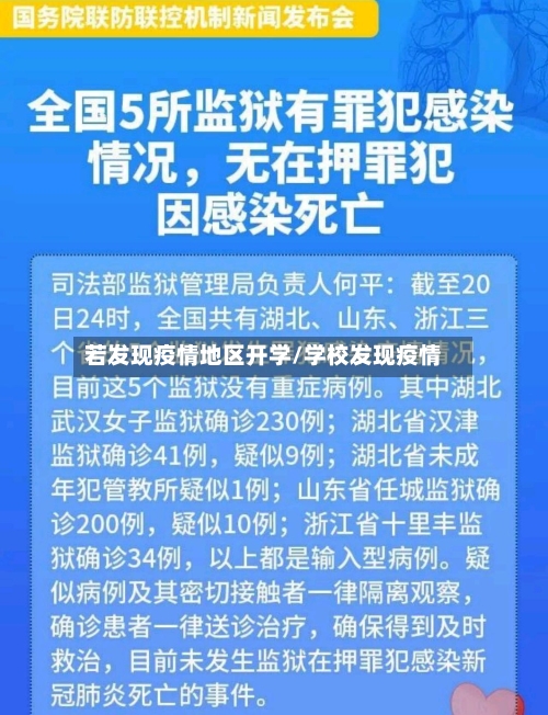 若发现疫情地区开学/学校发现疫情