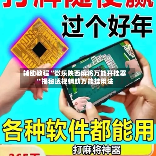 辅助教程“微乐陕西麻将万能开挂器”揭秘透视辅助万能挂用法-第3张图片
