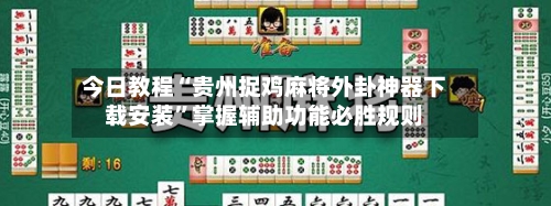 今日教程“贵州捉鸡麻将外卦神器下载安装	”掌握辅助功能必胜规则-第2张图片
