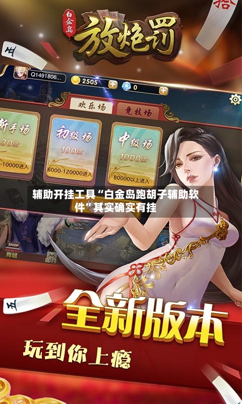 辅助开挂工具“白金岛跑胡子辅助软件”其实确实有挂-第2张图片