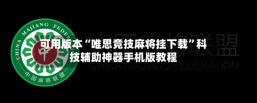 可用版本“唯思竞技麻将挂下载	”科技辅助神器手机版教程-第2张图片