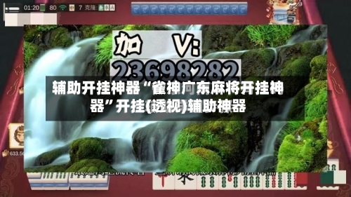 辅助开挂神器“雀神广东麻将开挂神器	”开挂(透视)辅助神器-第2张图片