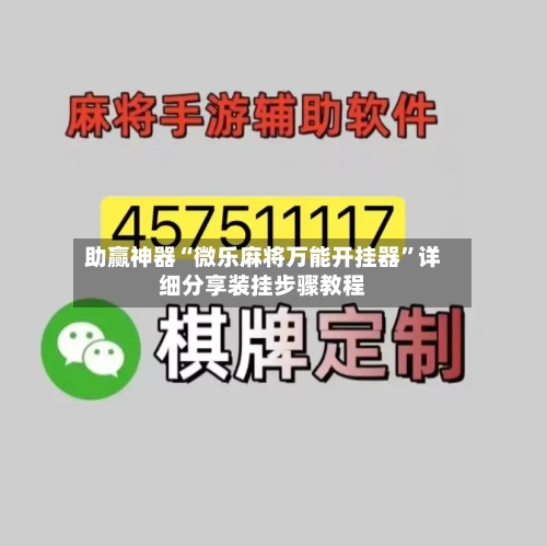 助赢神器“微乐麻将万能开挂器”详细分享装挂步骤教程-第3张图片