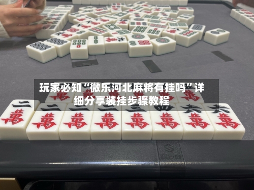 玩家必知“微乐河北麻将有挂吗	”详细分享装挂步骤教程-第2张图片