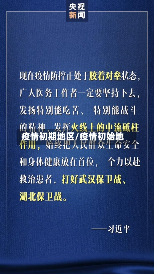 疫情初期地区/疫情初始地