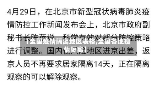【全国疫情隔离地区表格,全国各地疫情隔离】-第2张图片