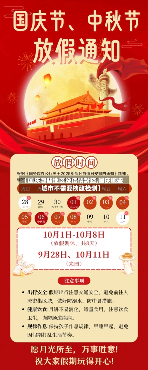 【国庆哪些地区没疫情封控,国庆哪些城市不需要核酸检测】-第2张图片