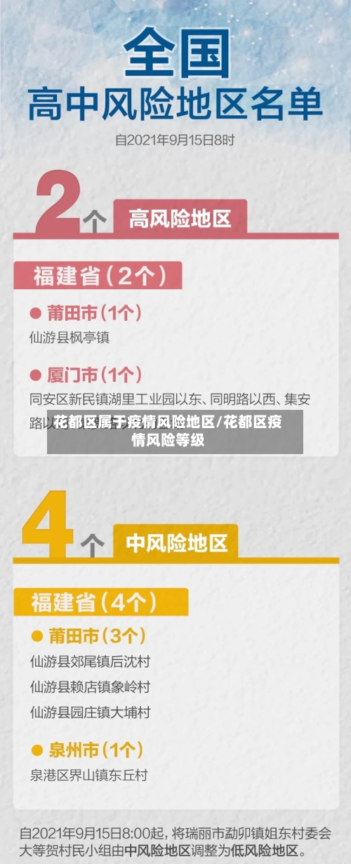 花都区属于疫情风险地区/花都区疫情风险等级-第2张图片