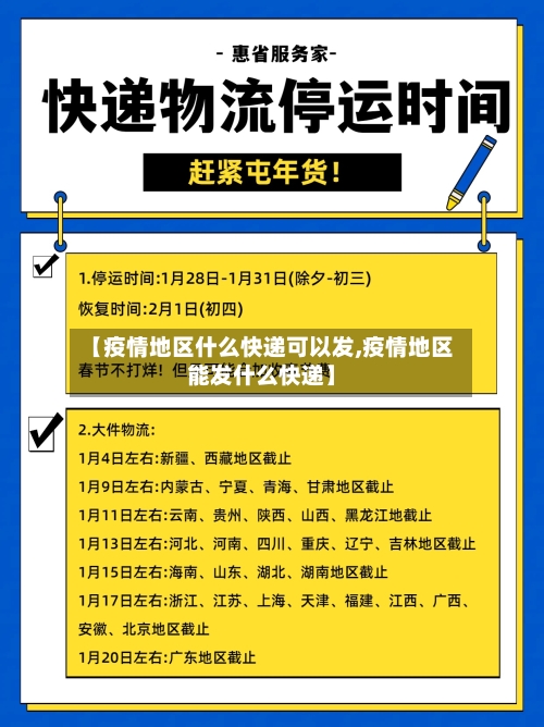 【疫情地区什么快递可以发,疫情地区能发什么快递】