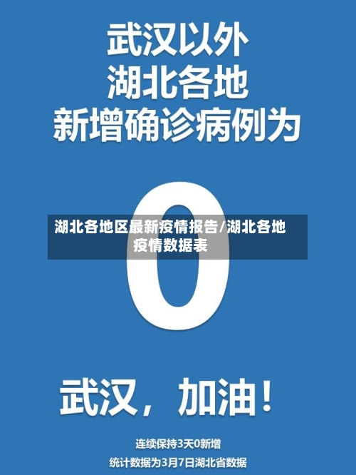 湖北各地区最新疫情报告/湖北各地疫情数据表-第1张图片