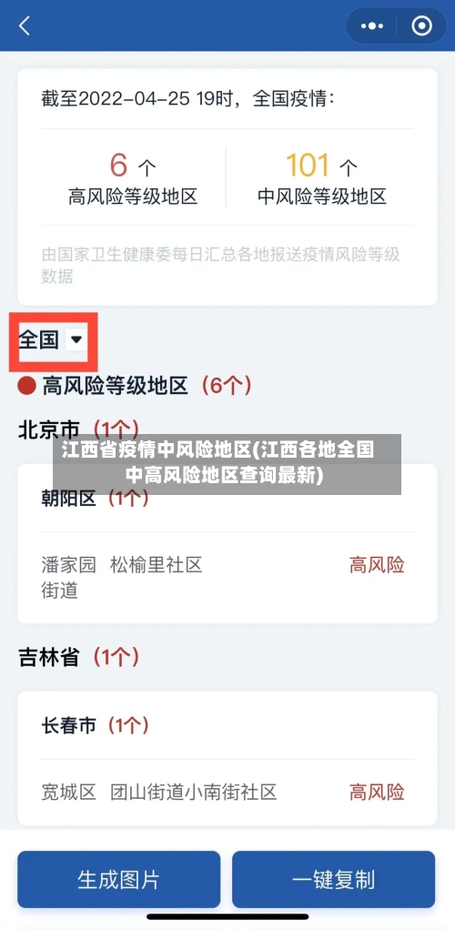 江西省疫情中风险地区(江西各地全国中高风险地区查询最新)-第2张图片